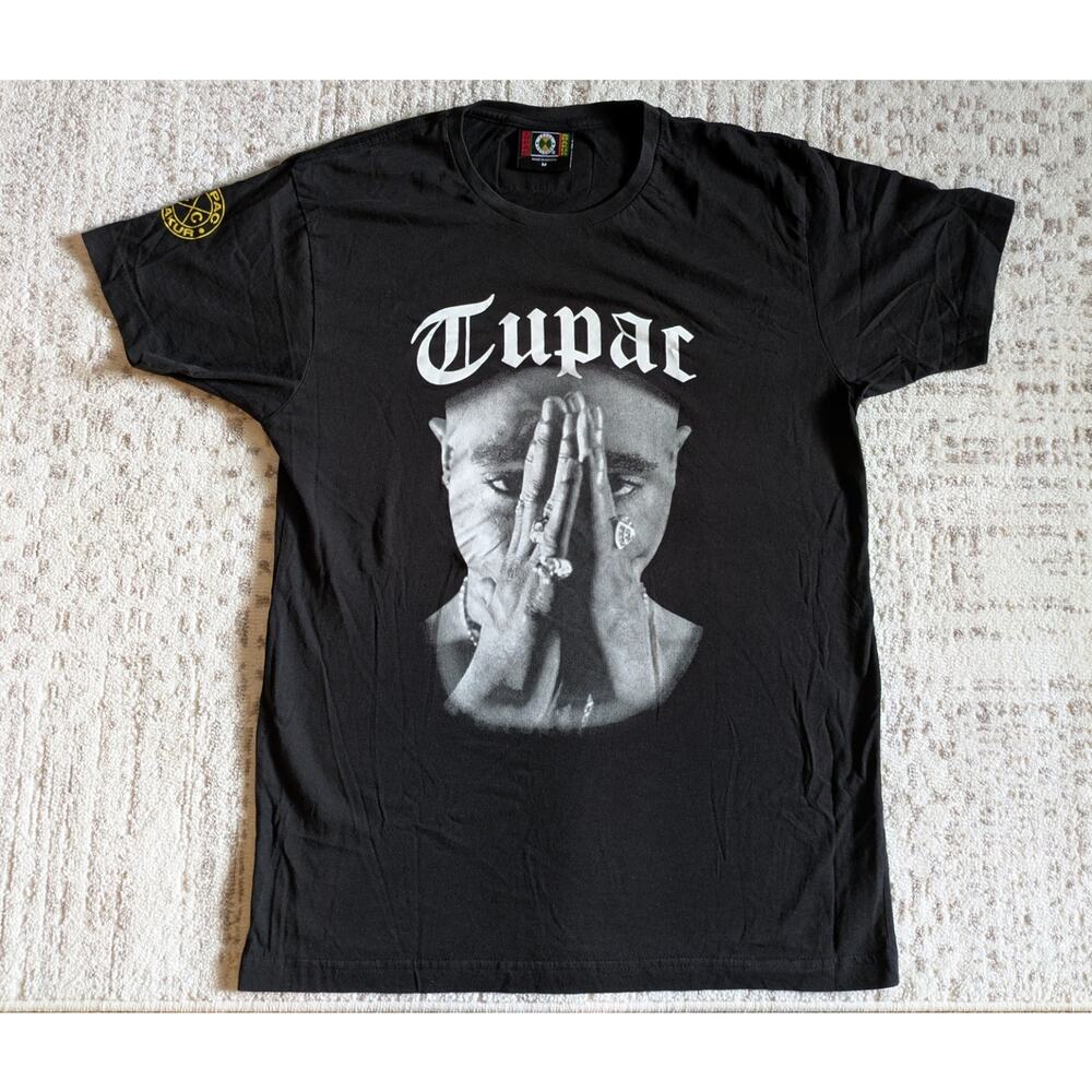 Tupac T-Shirt By Cross Colors 100% Cotton - Men's Size Medium